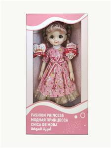 12 INCH 11 JOINT ACTIVITY ENGLISH VOICE FASHION DOLL - OBL852009