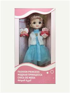 12 INCH 11 JOINT ACTIVITY SPANISH VOICE FASHION DOLL - OBL852022