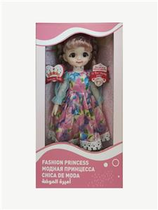 12 INCH 11 JOINT ACTIVE SPANISH VOICE FASHION DOLL - OBL852025
