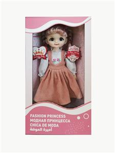 12 INCH 11 JOINT ACTIVITY SPANISH VOICE FASHION DOLL - OBL852028