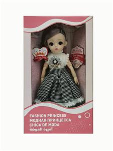 12 INCH 11 JOINT ACTIVITY SPANISH VOICE FASHION DOLL - OBL852029