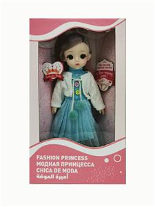 12 INCH 11 JOINT ACTIVITY SPANISH VOICE FASHION DOLL - OBL852031