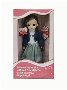 12 INCH 11 JOINT ACTIVITY SPANISH VOICE FASHION DOLL - OBL852032