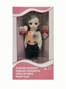 12 INCH 11 JOINT ACTIVITY SPANISH VOICE FASHION DOLL - OBL852034
