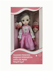12 INCH 11 JOINT ACTIVITY SPANISH VOICE FASHION DOLL - OBL852035