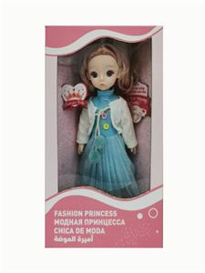 12 INCH 11 JOINT ACTIVITY SPANISH VOICE FASHION DOLL - OBL852038