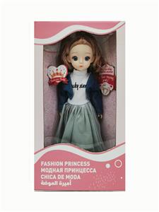 12 INCH 11 JOINT ACTIVITY SPANISH VOICE FASHION DOLL - OBL852039