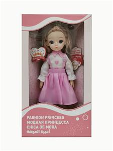 12 INCH 11 JOINT ACTIVITY SPANISH VOICE FASHION DOLL - OBL852042