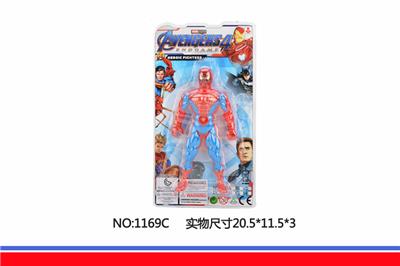 带灯红蜘蛛侠 - OBL852229
