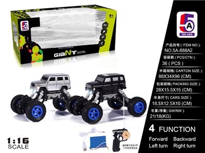 1:16 MERCEDES-BENZ SIMULATED OFF-ROAD CLIMBER (PACKED) - OBL852326