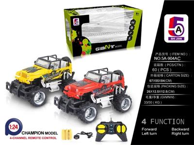 1:24 TRANSFER OF INDIAN SHEPHERD OFF-ROAD REMOTE CONTROL VEHICLE (E-ELECTRIC) - OBL852428