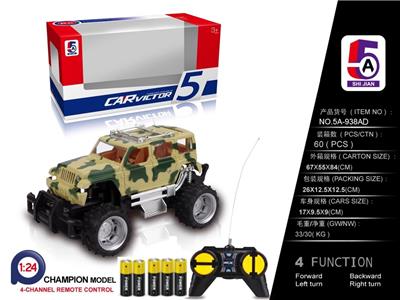 Share on camouflage jeep off-road remote control car (bag) - OBL852463