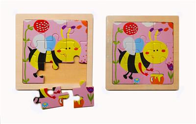 JIGSAW. BEE (HIGH GRADE PURE WOOD, 9 GRIDS) - OBL852575
