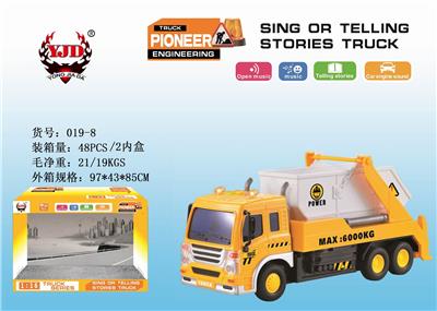 惯性故事机工程煤矿车 - OBL852603