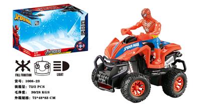 四通赛车摩托坐人蜘蛛人 - OBL852752