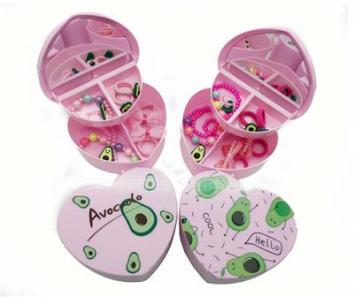 两层化妆品盒首饰套装 - OBL852899