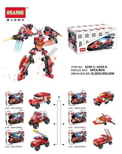 六合一火援战将六款(盒6只) - OBL853021
