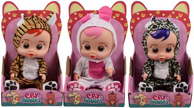 12 INCH ENAMEL CRYING DOLL - OBL853431