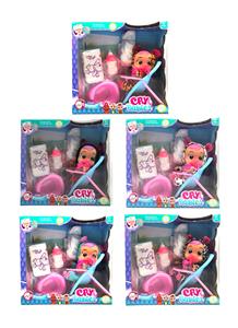 9 INCH ENAMEL CRYING DOLL - OBL853475