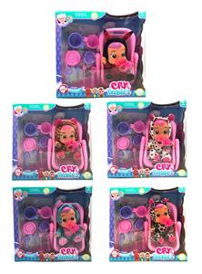 9 INCH ENAMEL CRYING DOLL - OBL853486