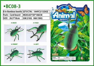 1只8寸竹甲虫绑板 - OBL853673