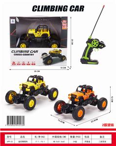 1:18四通灯光吉普攀爬车 - OBL853870