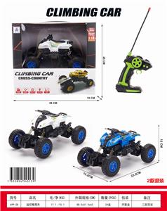 1:18四通灯光攀爬摩托车 - OBL853874