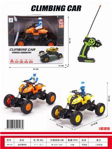 1:18四通灯光坐人攀爬摩托车 - OBL853875