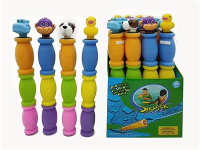 MONKEY / HIPPO \/ DOG \/ DUCK 3-COLOR PEARL COTTON ANIMAL HANDLE - OBL853911