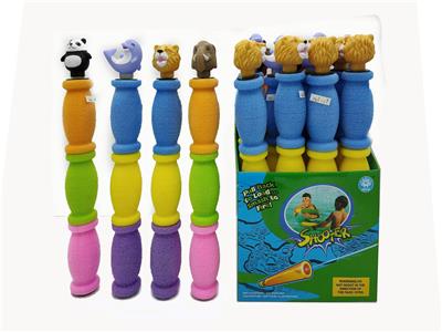 ELEPHANT / DOLPHIN \/ LION \/ PANDA 3-COLOR PEARL COTTON ANIMAL HANDLE - OBL853912