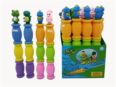 TURTLE / FROG \/ SEAHORSE \/ OCTOPUS 3-COLOR PEARL COTTON ANIMAL HANDLE - OBL853913