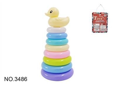 EIGHT-LAYER BLOW-UP RING (BIG YELLOW DUCK) MAKALONG COLOR - OBL853947