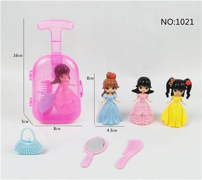 半透明拉杆箱 - OBL854038