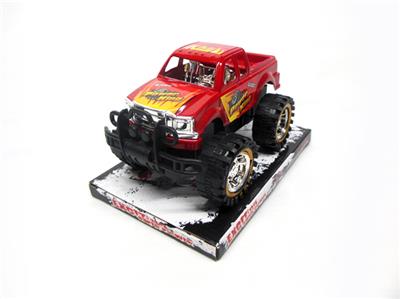 电镀喷漆越野惯性皮卡车 - OBL854178