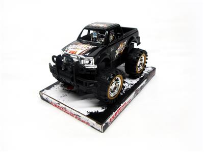 电镀喷漆越野惯性皮卡车 - OBL854179