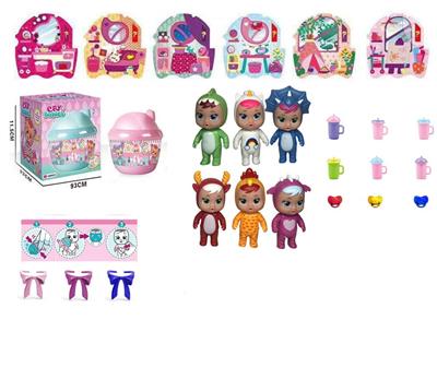 THE 2ND GENERATION 6 UNICORN 5.5 ENAMEL CRYING DOLL - OBL854442