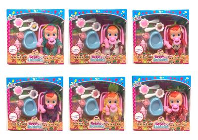 10 INCH ENAMEL CRYING DOLL - OBL854555