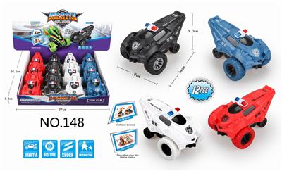 惯性360度旋转警车 - OBL854708