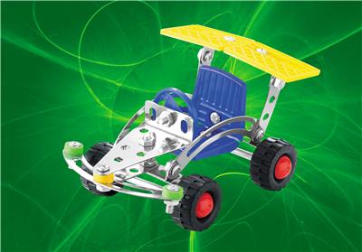STAINLESS STEEL INTELLIGENCE SELF-INSTALLED FOUR-WHEELED EQUATION CAR - OBL854727