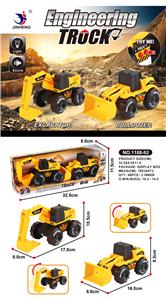 惯性带IC灯光挖土车+推土车 - OBL854864