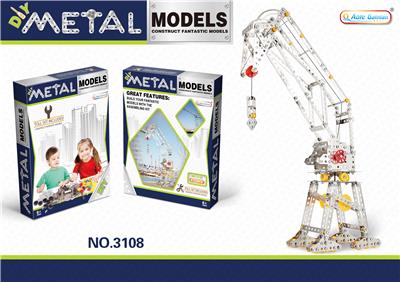 Metal intelligence tower crane 523pcs - OBL855079