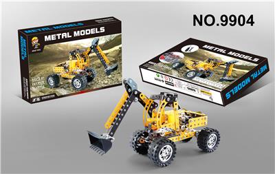 241PCS METAL INTELLIGENT SELF LOADING ENGINEERING VEHICLE - OBL855092
