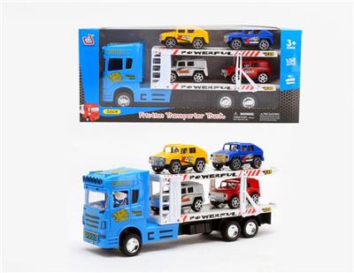 惯性双层拖头车（载4只悍马） - OBL855196