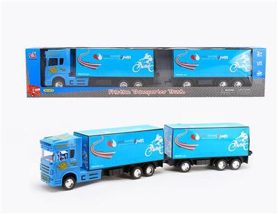 惯性货柜车2节（摩托标） - OBL855208