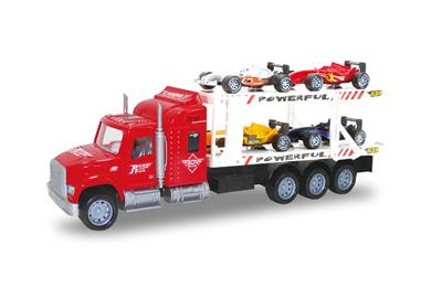 惯性双层拖头车（载4只F1) - OBL855239