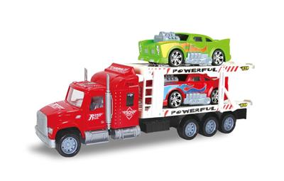 惯性双层拖头车（载2只美式运动车） - OBL855245