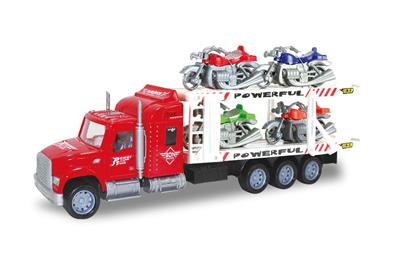 惯性双层拖头车（载4只哈雷） - OBL855246