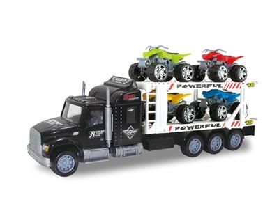 惯性双层拖头车（载4只沙滩摩托） - OBL855247