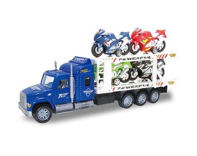 惯性双层拖头车（载4只摩托） - OBL855248