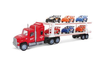 惯性双层拖头车（载6只赛车) - OBL855258